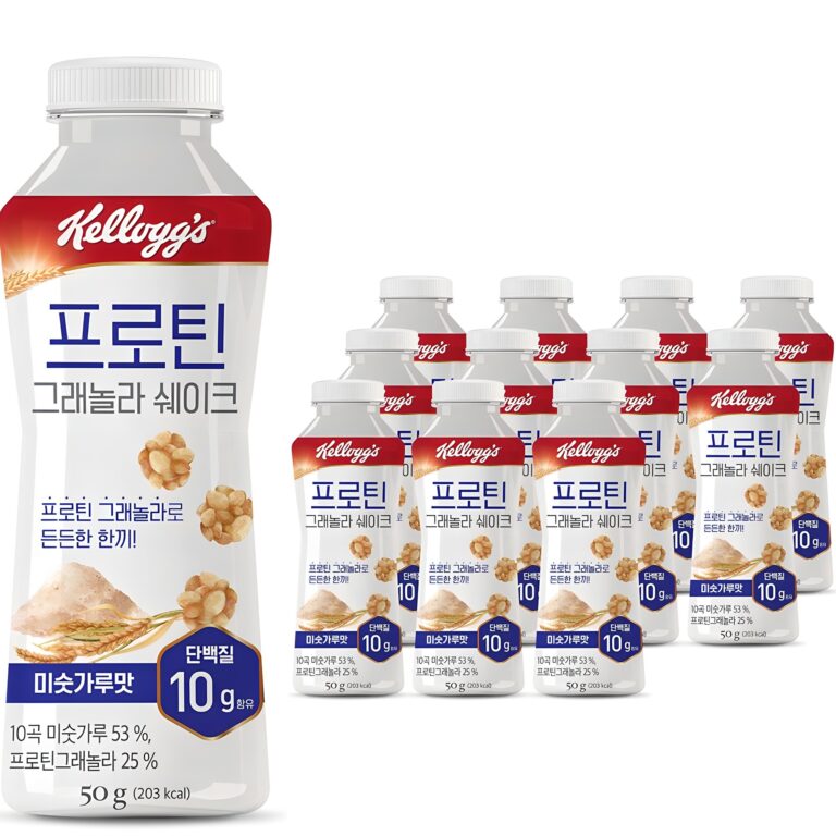 추천! 인기 곡물쉐이크 10종 지금 바로 만나보세요
