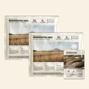 [14팩] 제주완벽한단맥질 제주보리로 만든 다이어트 단백질 식사대용 쉐이크 솔직 후기