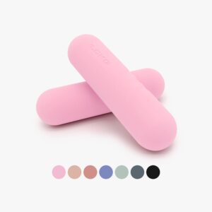 wafl 웨이트 덤벨 핑크 1kg 2개 세트 실리콘 여자 아령 홈트 운동 도구 스타일리시 후기