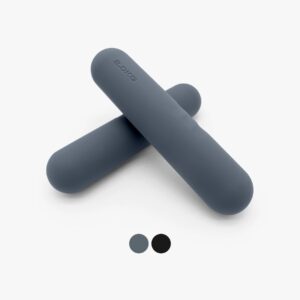 wafl 웨이트 덤벨 차콜 2kg 2개 세트 실리콘 여자 미용 아령 홈트 운동 도구 추천템