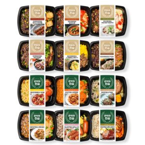 “가치올림 진심 건강한 한달 2주 식단관리 점심 대용 곤약 현미 도시락 12종 12입” 솔직 후기 다이어트 도전 필수템