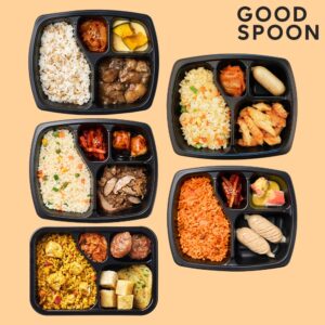 굿스푼 단백질 도시락 5종 5팩 후기, 다이어트의 필수템으로 인정