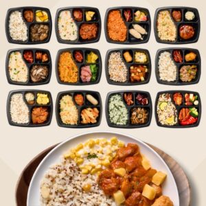 “다이어트 점심도시락 12종” 저칼로리 식단으로 건강한 한 끼를