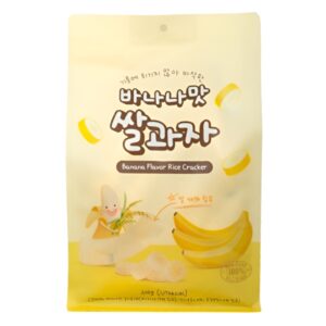 달콤한 바나나맛 쌀과자, 건강 간식을 찾는 이들에게 강력 추천