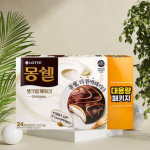 “롯데웰푸드 몽쉘통통 생크림케이크 오리지널 816g, 필수템으로 인정합니다”