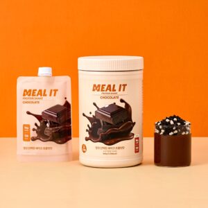 “밀잇 식단관리 단백질 쉐이크 대용량 초콜릿” 40% 할인, 맛과 효과를 동시에 잡다