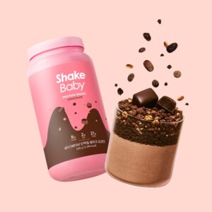 쉐이크베이비 단백질 쉐이크 대용량 초코맛, 630g 솔직 후기