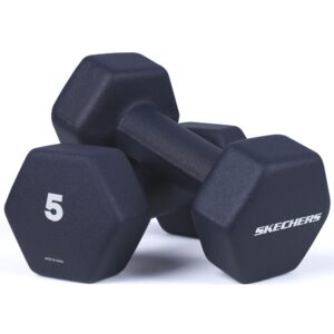 스케쳐스 미용 아령 와이드핏 육각 홈트 덤벨 5kg, 2개 솔직 사용 후기