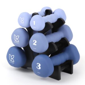 아리프 네오프렌 삼각 아령 12kg 세트 덤벨 거치대 포함, 홈트의 핵심템